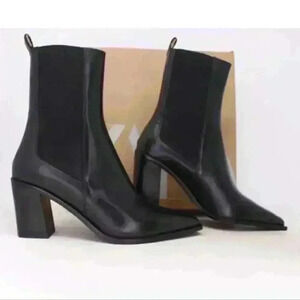 ✨SALE✨NWT Zara Ankle Boot Black Size 9